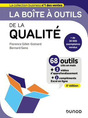 cover image of La boîte à outils de la qualité